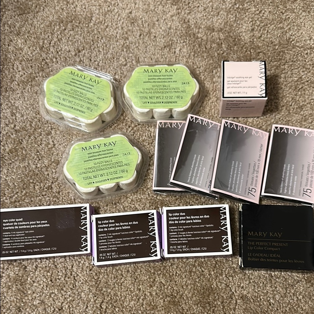 Mary Kay Skincare and Makeup Set - Green and Black Packaging